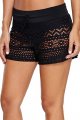 Women Board Shorts Bikini Bottom Swimsuit Skort Swimdress
