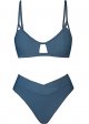 Bikini Set for Women Cut Out High Waisted Scoop Neck V Cut Bottom