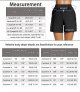 Women's Swim Shorts High Waist Swim Board Shorts with Pockets