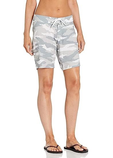 Women's Marina Solid Stretch Boardshort (Reg & Plus Sizes)